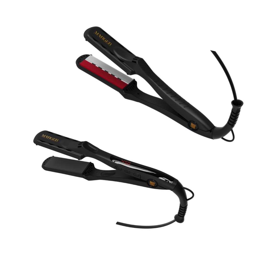 Professional Flat Iron 1.5" MARGER by ROCCO DONNA PROFESSIONAL